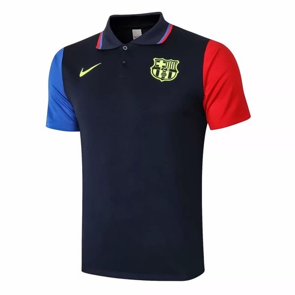 Polo Barcelona 2020-21 Noir Rouge